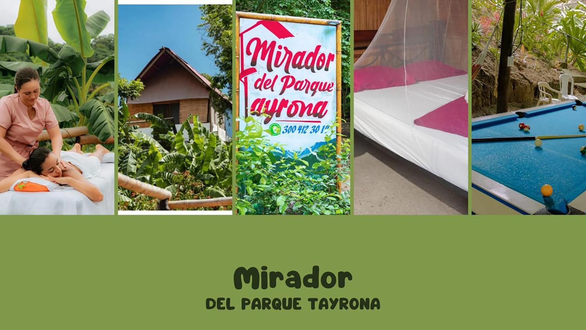 Hostal Mirador Dentro Del Parque Tayrona 엘 자이노 외부 사진